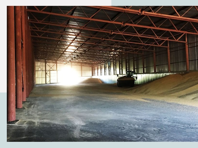 Строительство зернохранилищ в Сарапуле