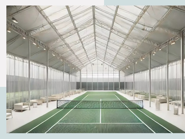 Строительство теннисных кортов в Сарапуле