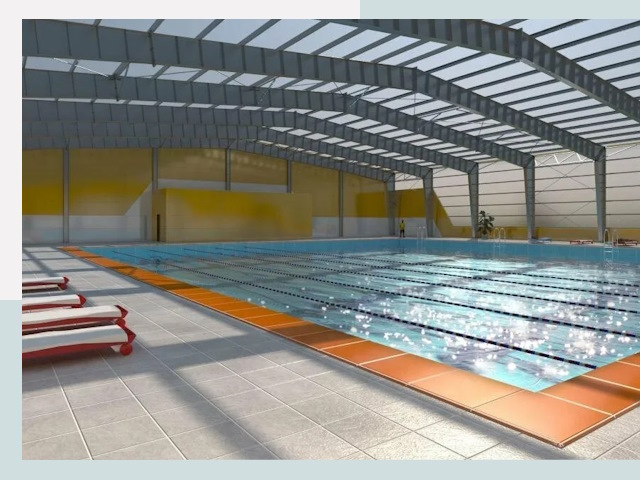 Строительство крытых бассейнов в Сарапуле