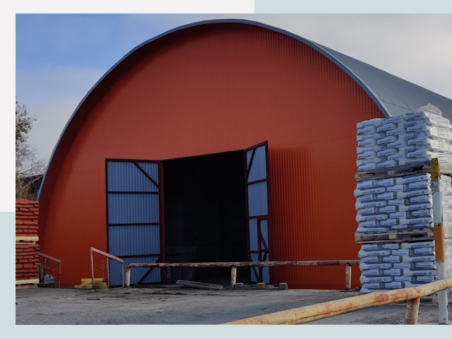 Полукруглые ангары по цене от 619 руб. в Сарапул