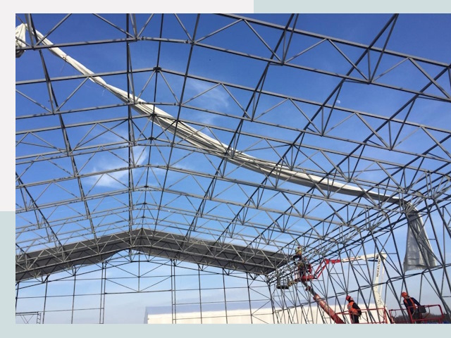 Шатровые ангары от 619 руб. в Сарапуле и Удмуртская Республике