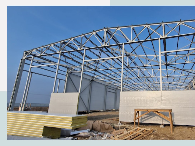 Утепленные ангары в Сарапул от 619 руб. за м²