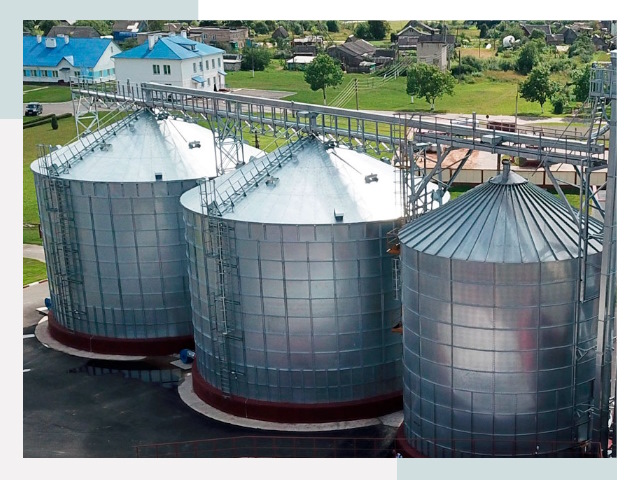 Металлические силосы в Сарапуле