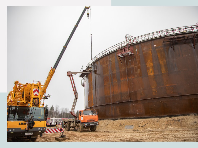 Монтаж резервуаров в Сарапуле от 619 руб. за м³