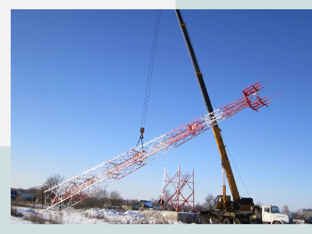 Строительство башен связи в Сарапуле от 619 руб.