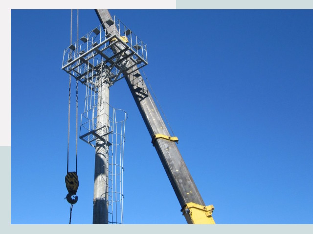 Монтаж осветительных мачт в Сарапул от 619 руб.