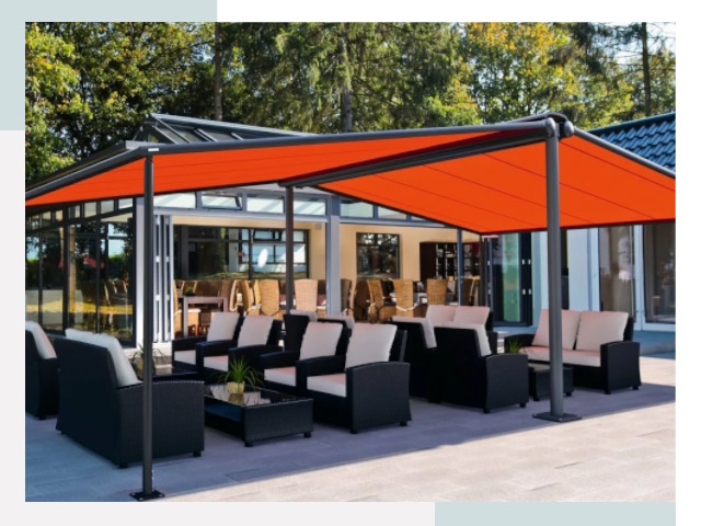 Навесы для кафе и ресторанов в Сарапуле