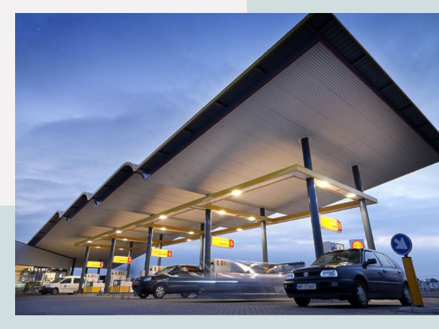 Навесы для АЗС в Сарапул от 619 руб. - Защита и комфорт