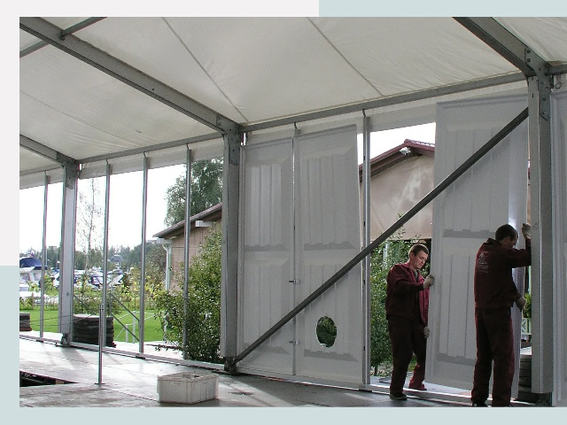 Быстро сборные шатры в Сарапул от 619 руб. за м²