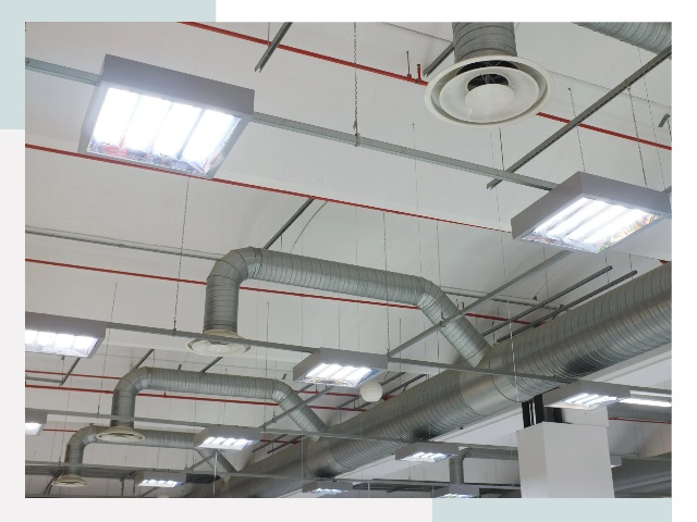 Вентиляция ангаров в Сарапуле