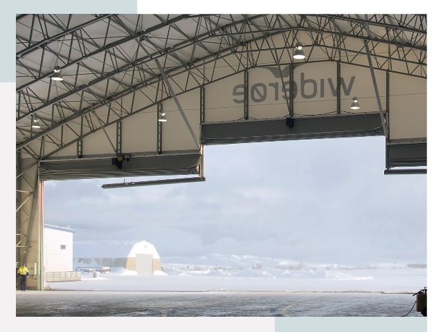 Ворота для ангаров в Сарапуле