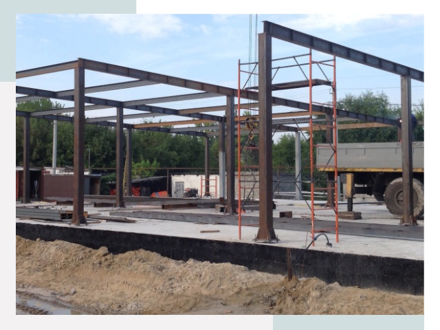 Фундамент для ангаров в Сарапуле