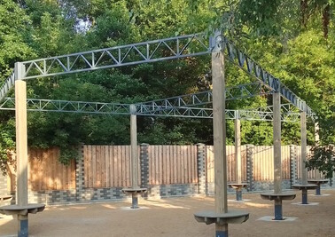 Терраса из металлоконструкций под ключ, проектирование, изготовление и монтаж от СтальСтрой-Срл